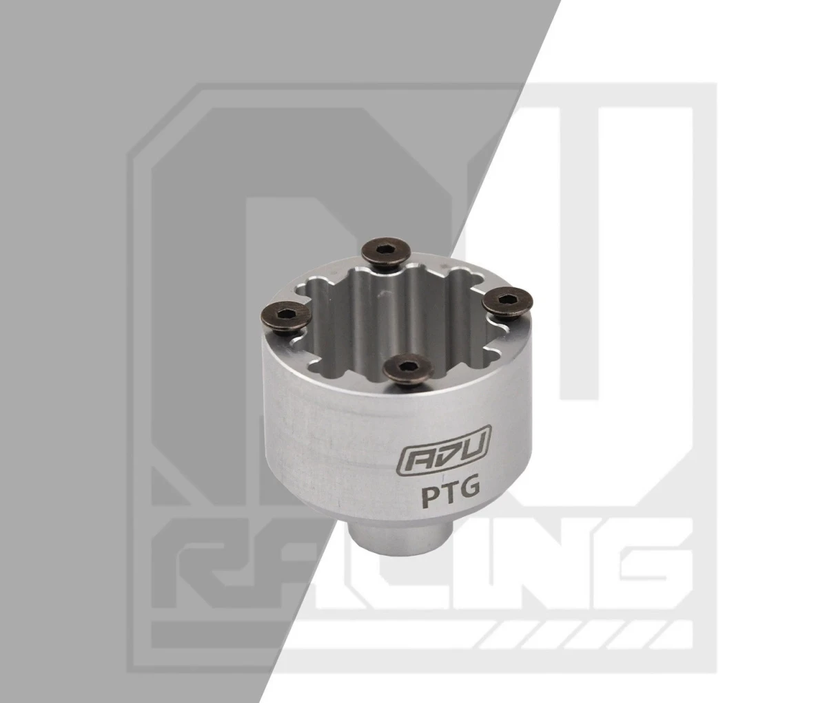 LC PTG‑2R 7075‑T6 Aluminum Diff Housing With Embedded Steel Insert For 1/10 RC Rally Car Upgrade Parts