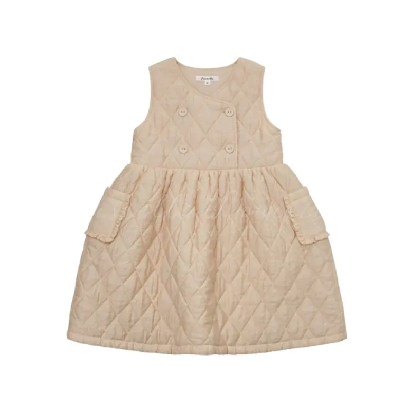 Louisiella Kids Floral Dress Baby Girls Ruffle Lace Dress Children's Long/Short Sleeve All Season Dress for Spring Summer Autumn