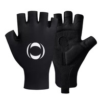 2025 INEOS Grenadiers TEAM BLACK ONE PAIR CYCLING BIKE HALF FINGER GLOVES BICYCLE GEL GLOVE SIZE:M-XL