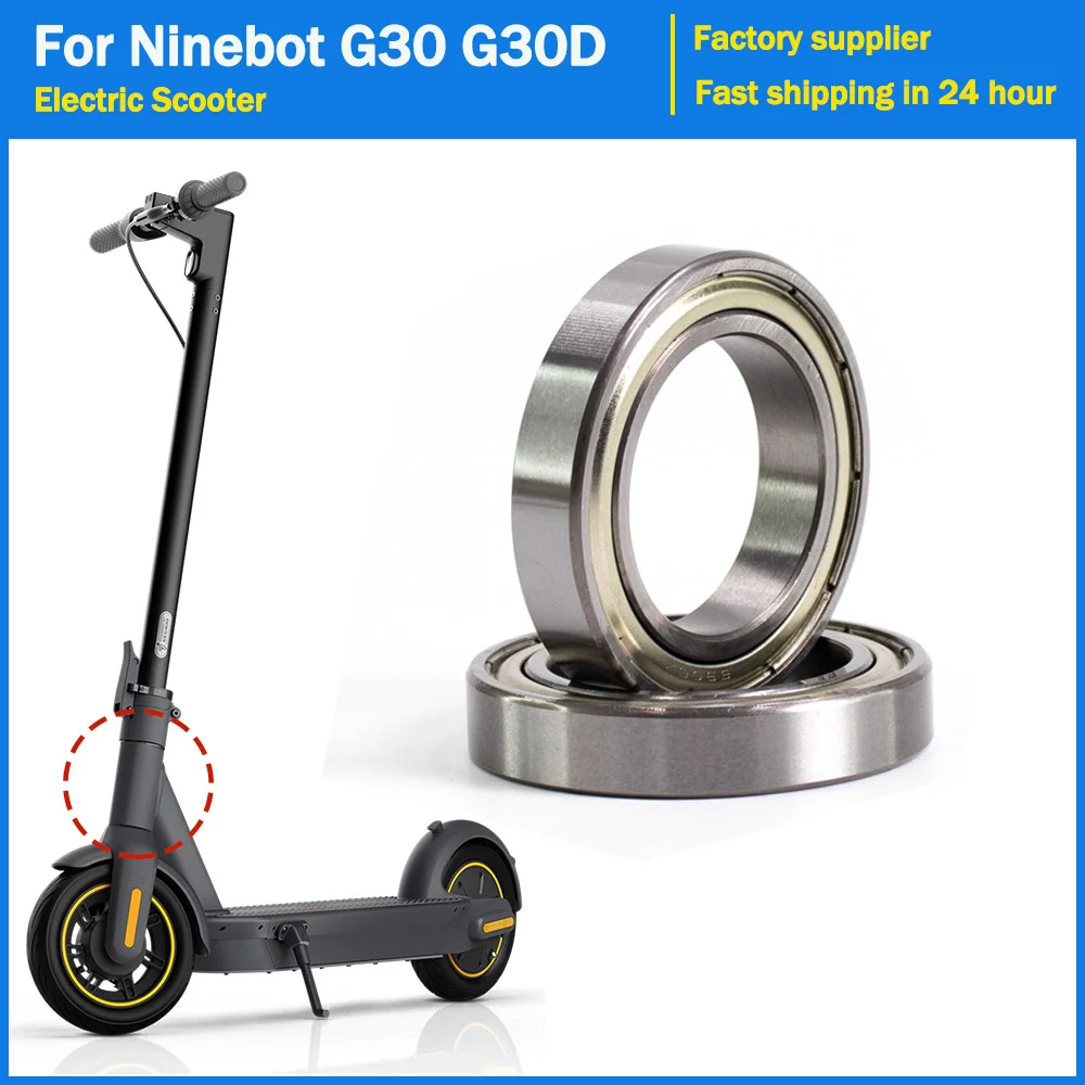 Front Fork Pole Inner Steering Bearing for Ninebot G30 MAX G30D G30P Electric Scooter Stainless Steel Steering Bearing Parts