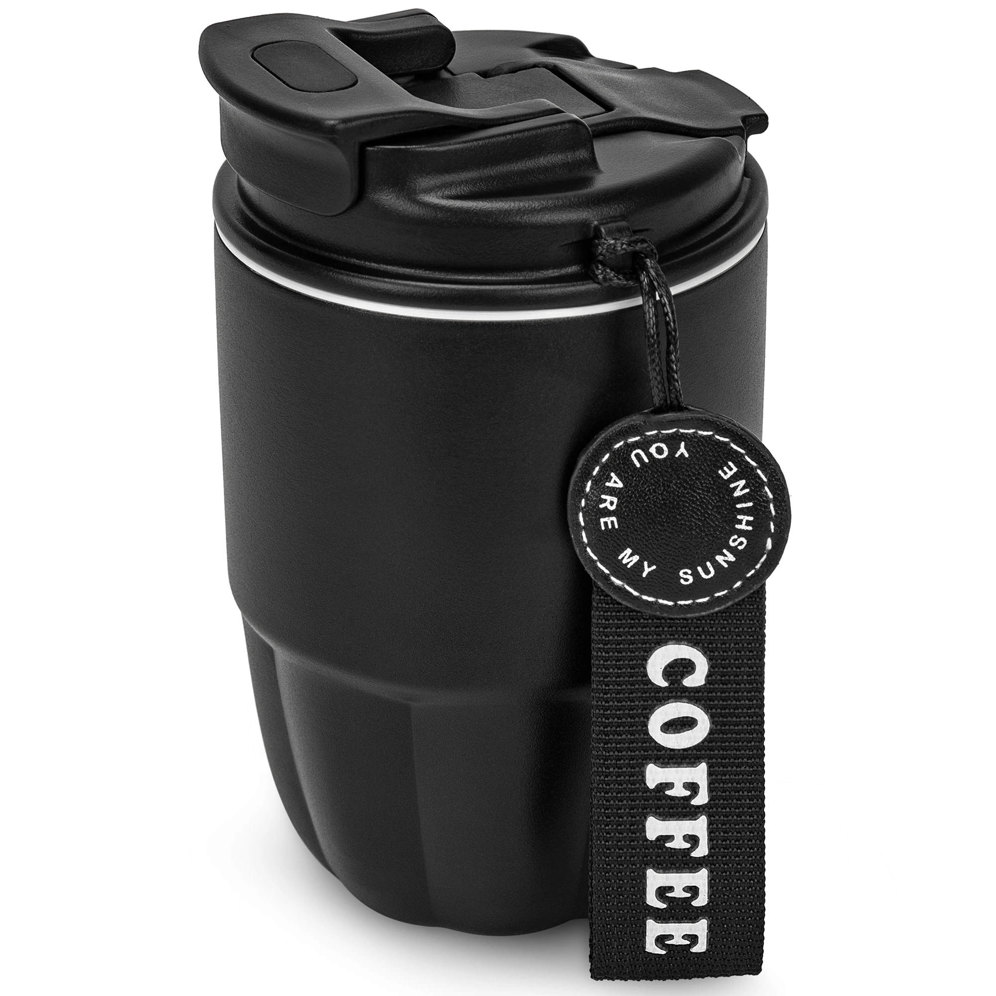 320ML Travel Coffee Mug Car Insulated Cup Stainless Steel Portable Thermal Mug Leak-Proof Thermos Bottle Tea Cup Vacuum Flasks