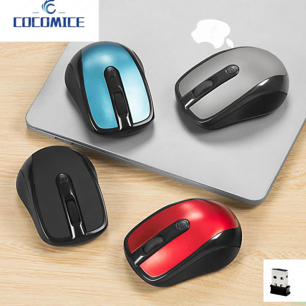 USB Optical  Wireless Mouse 2000DPI Adjustable Receiver Optical Computer Gaming  Mouse 2.4GHz Ergonomic Mice For Laptop PC Mouse