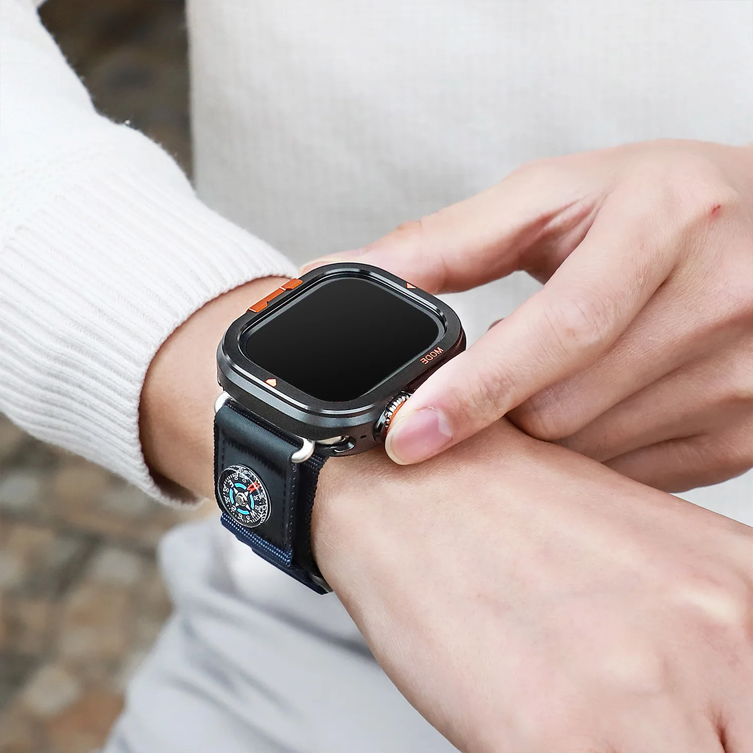 The Protective Case Is Suitable for the Metal Cases of Apple Watch Ultra 3/2/1 (49mm), Series 11/10 (46mm), 6/5/4 (44mm). image 5
