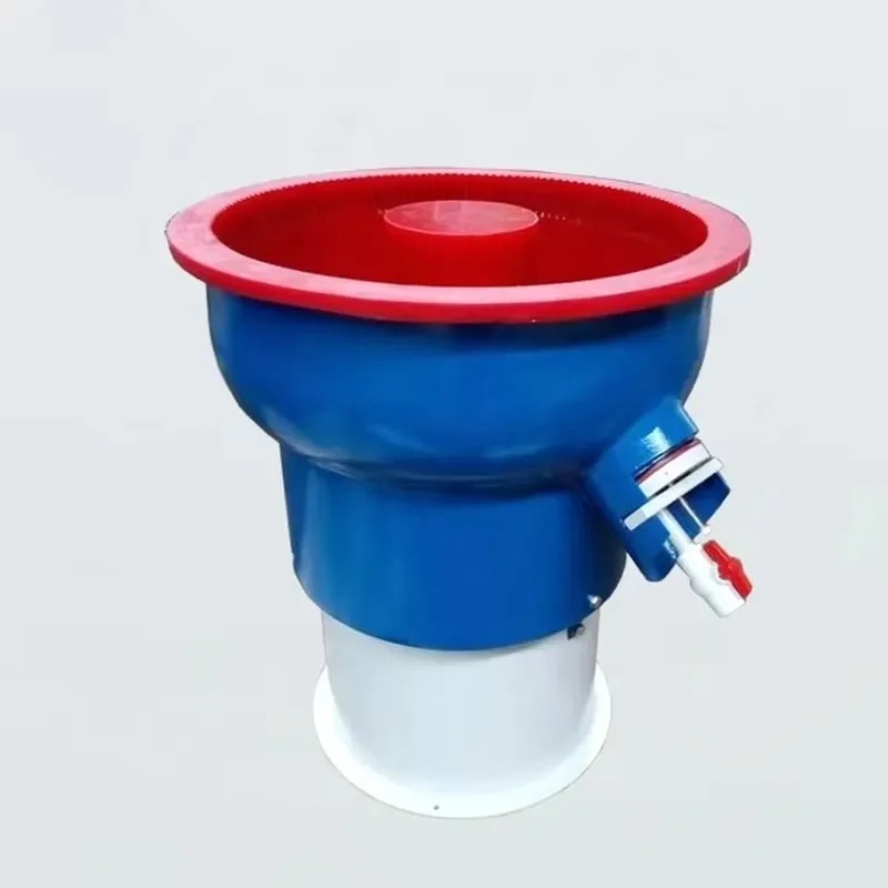 Hot Sale PU Lining Surface Finishing Vibratory Tumbler Deburring Polishing Grinding Machine