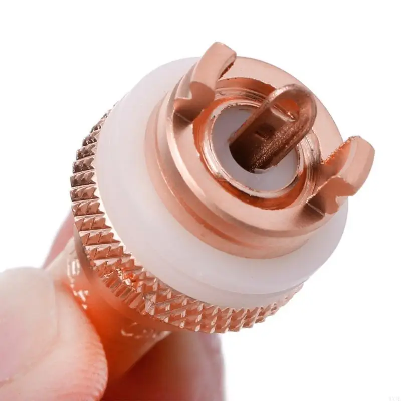 8PCSレッド+ホワイトハイRCAソケットソケットシャーシ高品質のCMCメスコネクタ