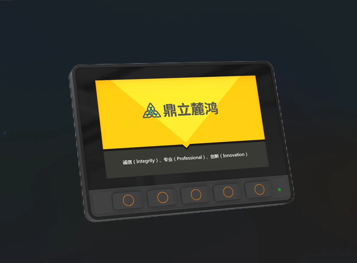 5-Zoll-AHD-Desktop-Automonitor mit Rückspiegel und Rückfahrbildanzeige AHD-Rückfahrkamera für die Autokamera