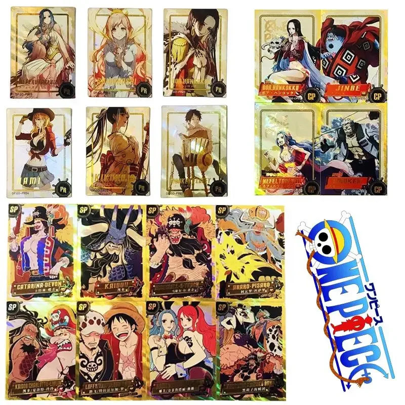 

One Piece Nami Hancock Vivi Sp Cp Pr Series Anime Characters Bronzing Collection Flash Card Cartoon Toys Christmas Gift