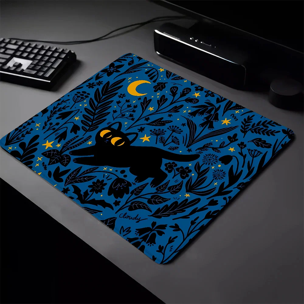 Small Gaming Mouse Mat Summer Night Wireless Mouse Pad Gamer Pc Accessories Deskmat Mausepad Pad on the Table Mousepad Mats Pads