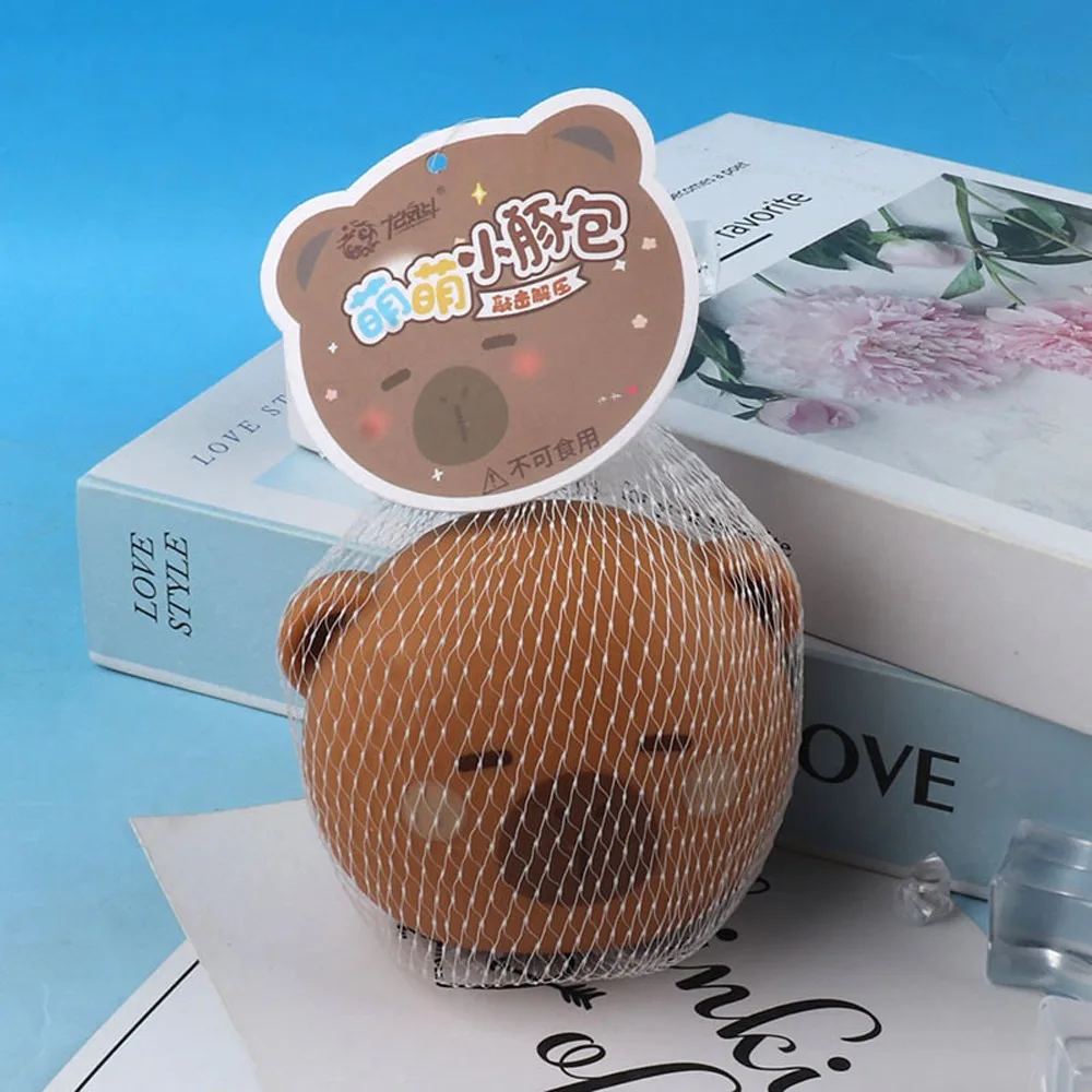 Capybara Capybara Squeeze Toy Cartoon Fidget Pinch Squeeze Knead Slow Rebound Cute Capybara Pinch Toy Office Workers