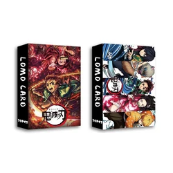 30 Sheets/Set Demon Slayer Kimetsu No Yaiba LOMO Card Mini Postcard Kamado Tanjirou Greeting Cards Photo Card Gift Collection