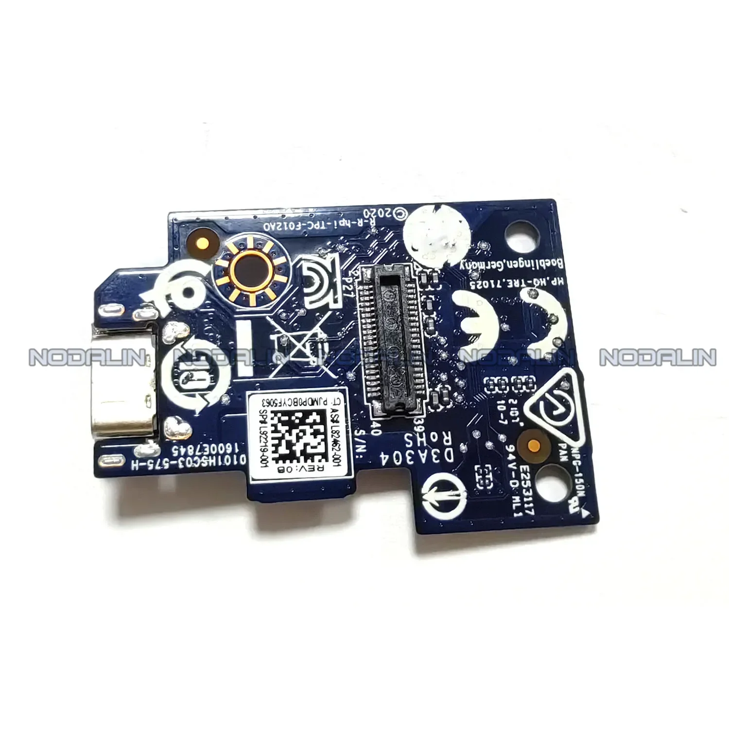 New L92219-001 L82462-001 For HP Z2 Tower G5 Front Flex IO USB-C Board