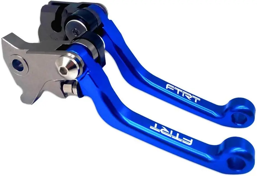 

Pivot Dirt Bike Brake Clutch Levers for TTR125/250, XT250X, WR250R, Blue