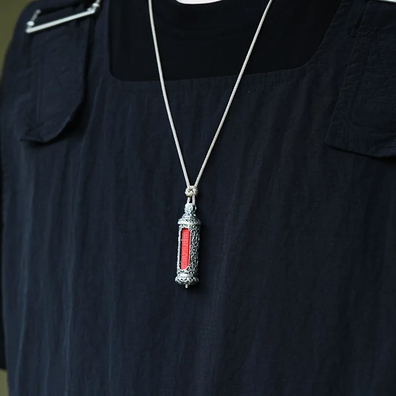 S25 الفضة مطعمة القلب سوترا سلسلة الترقوة قلادة الرجال والنساء زوجين رمز زخرفة