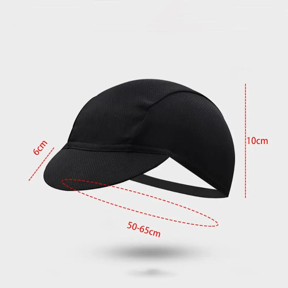 Nuovi berretti da ciclismo da uomo in poliestere traspirante ad asciugatura rapida cappelli da bicicletta sportivi da equitazione berretto da uomo
