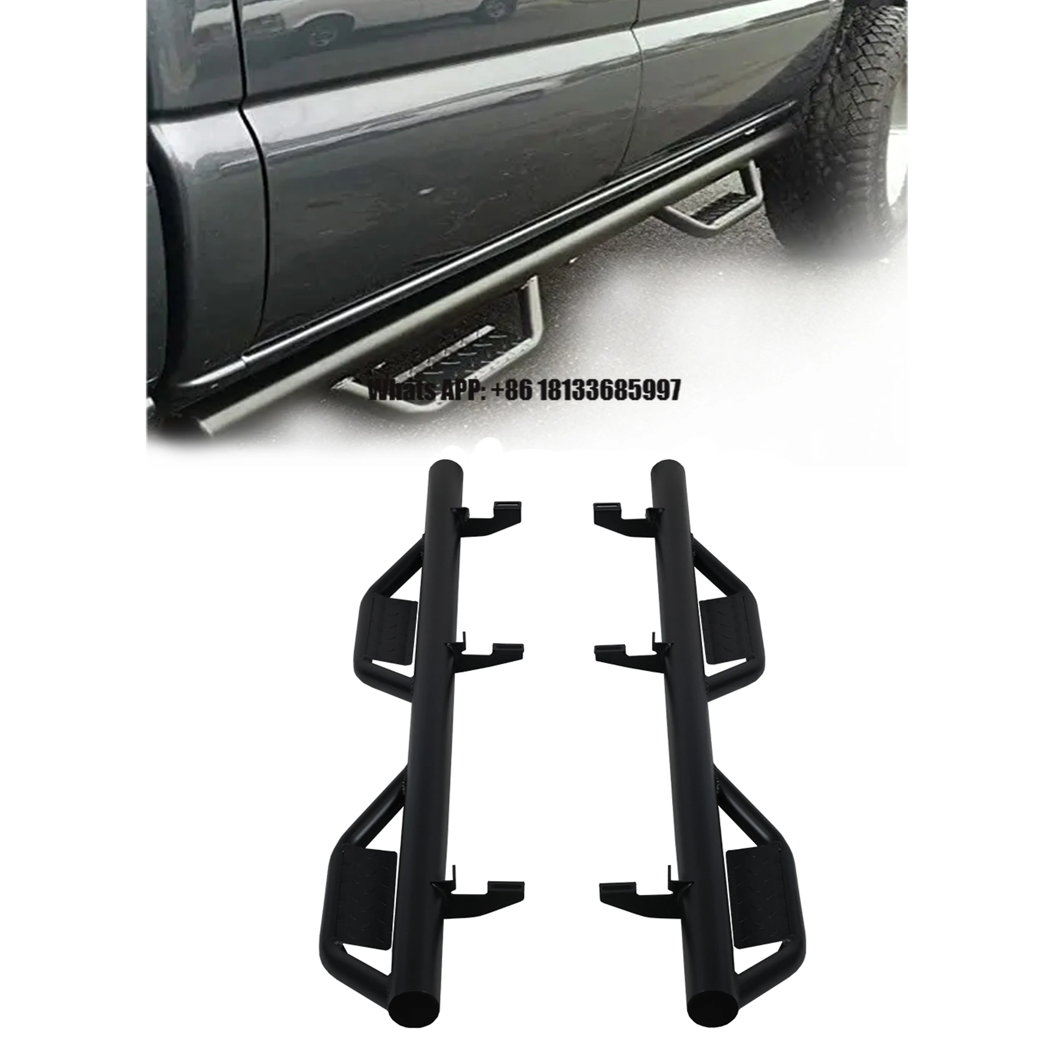 

Offroad Side Step for jeep wrangler 4x4 Accessory Manufacturer Steel Running Board