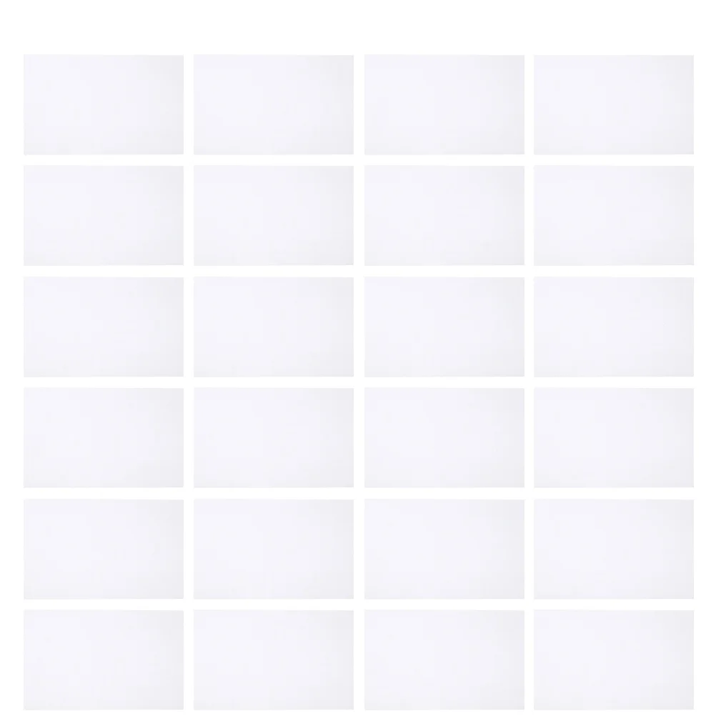 

50pcs 5 Packages Anti-adhesive Release Paper A5 Size Separation Hand Book Stickers Supplies Blank Non-sticky Backing Paper