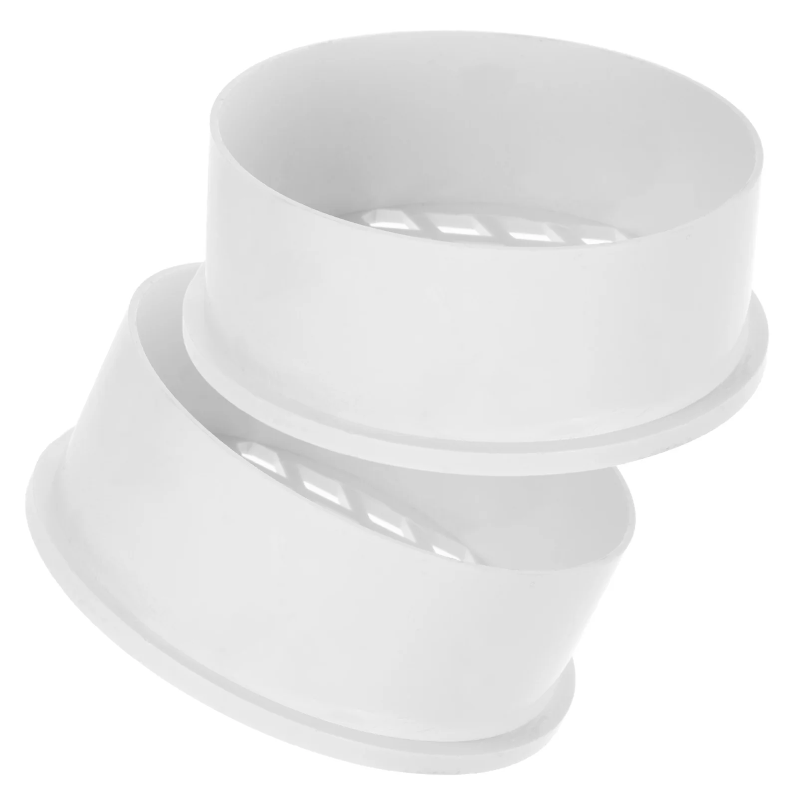 

2pcs Interpolated Floor Drain Filter PVC Material Durable Reliable Design Water Draining Prevent Clogging