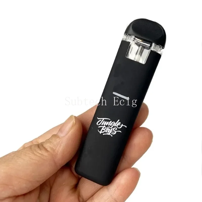 Leere Dschungel Jungen Vape Pen 1ml Vapes Gerät dickes Öl und Zigaretten Pods 380mah wiederauf ladbare Batterie Vapor izer mit Taschen Aufkleber