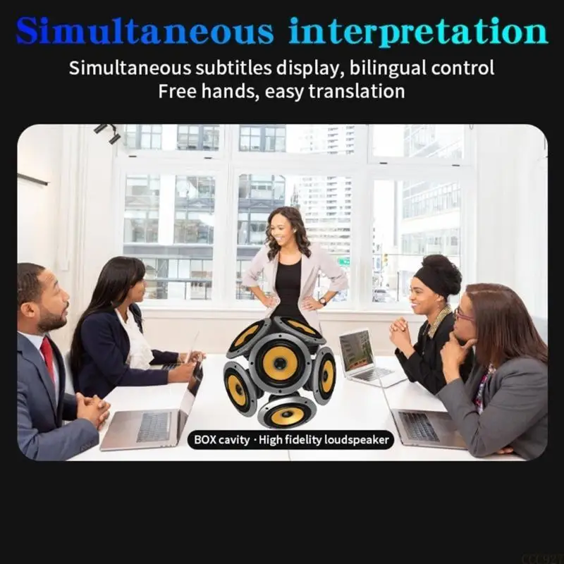 

B03F Устройство Smartests Translators Многоязычный перевод в реальном времени поддерживает 142+ онлайн 18+ оффлайн языков 2 для