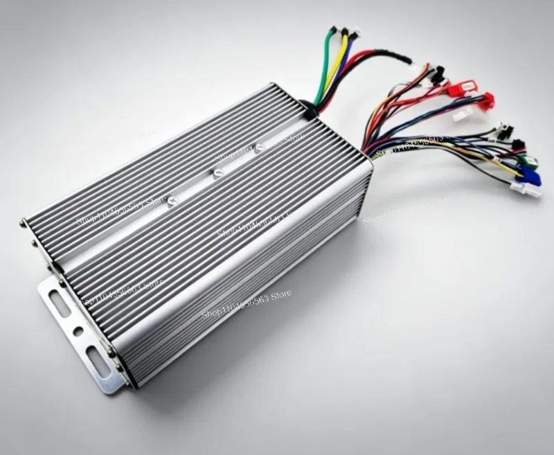 

Контроллер бесщеточного двигателя 1500 Вт, 60 В/72 В, 30-MOSFET, синусоидальный контроллер скорости BLDC для электросамокатов и электровелосипедов
