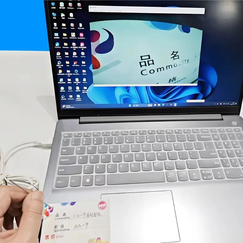 منظار كاميرا فيديو صغير بوريسكوب مرن 1.6 ملم مع 4 مصابيح LED وحدة كاميرا USB