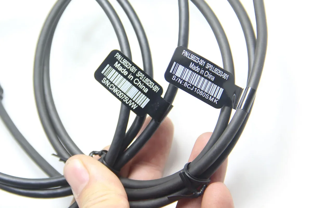 Cable de Carga USB-C a Tipo C Original para HP USB-C Dock G5 Docking Station HSN-IX02 L56523-001 L65253-001