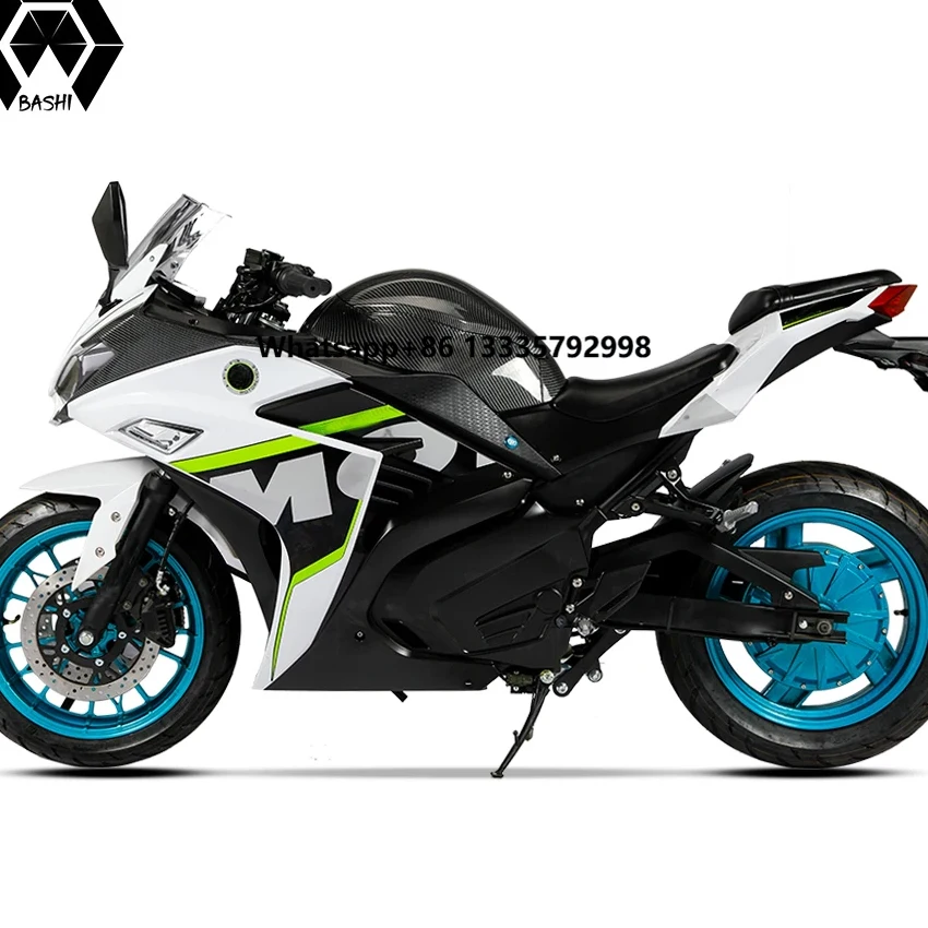 

72v Adult Custom 8000w Belt Drive Mid Drive Motor High End Racing Electric Motorcycle 150km/h Speed