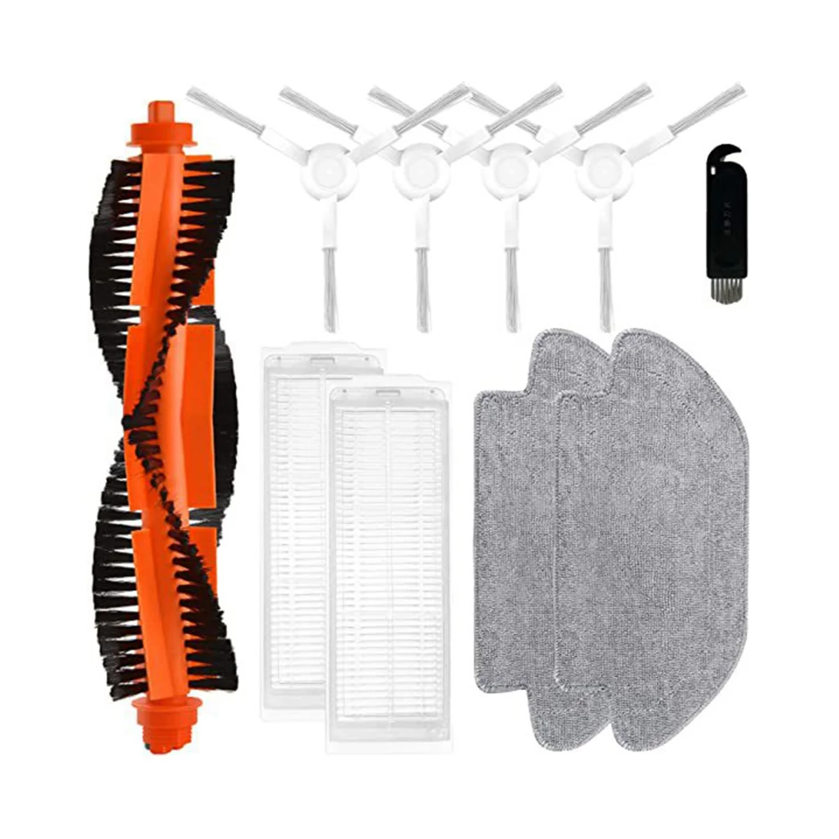 Für s12/b106gl/s10 Hauptseiten bürste Hepa Filter Mop Stoff Roboter Staubsauger Ersatzteil Zubehör Ersatz