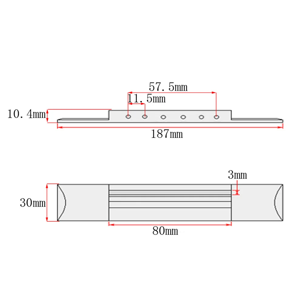 استبدال خشب الجسر الكلاسيكي لأجزاء أدوات سلسلة الجيتار الصوتي طقم تصليح الجيتار بونتسييلو