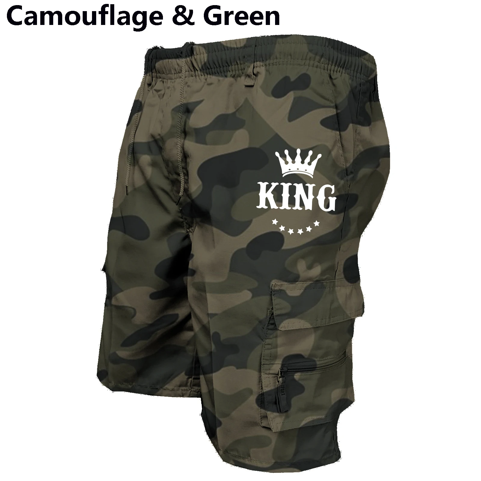 Summer Mens Cargo Shorts Men Street Shorts Men Brand Drawstring Shorts Men Casual Shorts