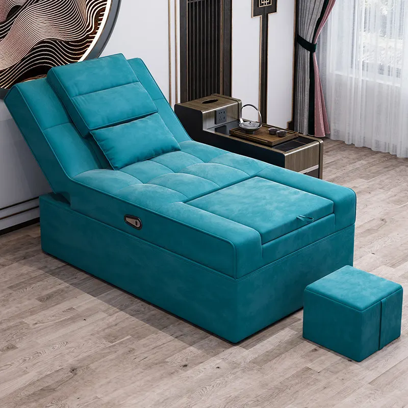 Electric Spa Modern Massage Bed Cosmetologist Cervical Tattoo Massage Bed Accent Professional Individuales Mesa Salon Furniture