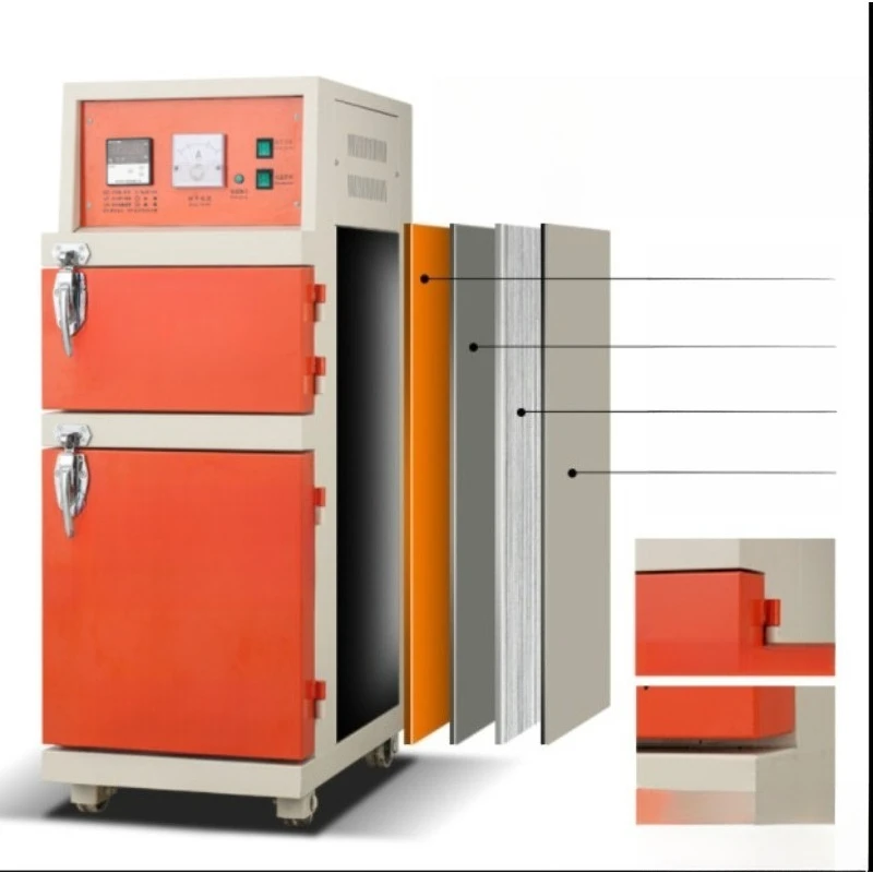 Electrode oven, storage oven, flux oven