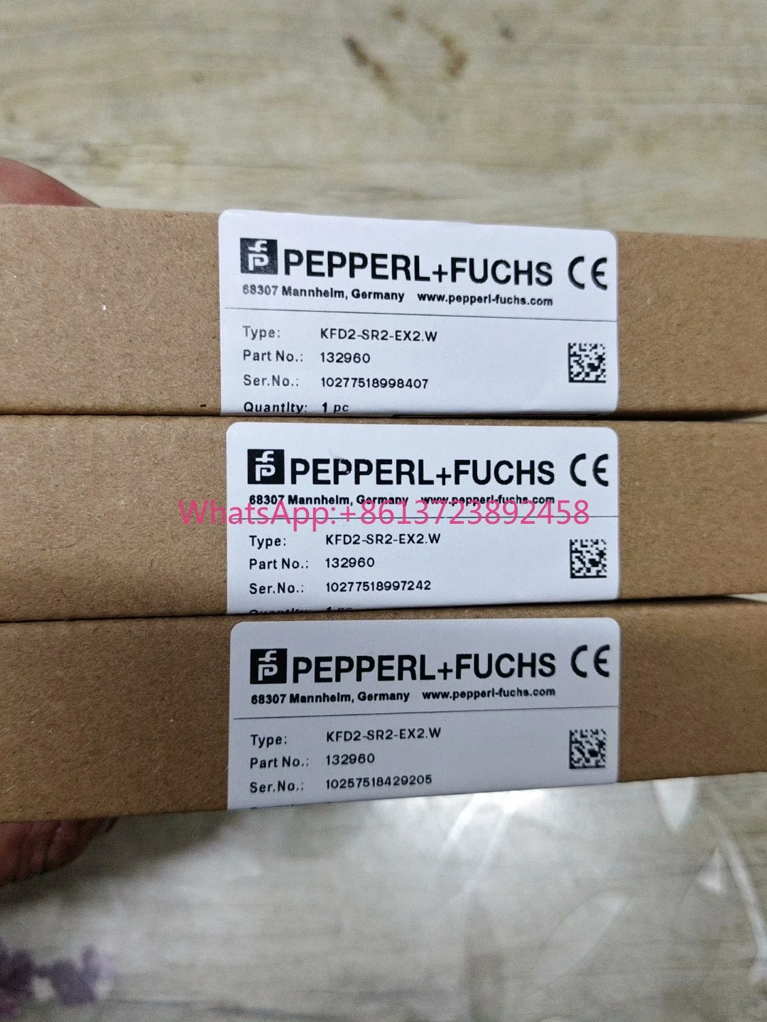 

Pepperl + Fuchs safety barrier KFD2-SR2-EX2.W 132960 high quality