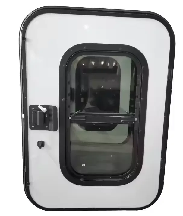 

650x900mm Caravan Door,Vertical Sliding Window,Aluminum Door Frame SLD Single Point Lock,Tear Drop Caravan Door for Trailers