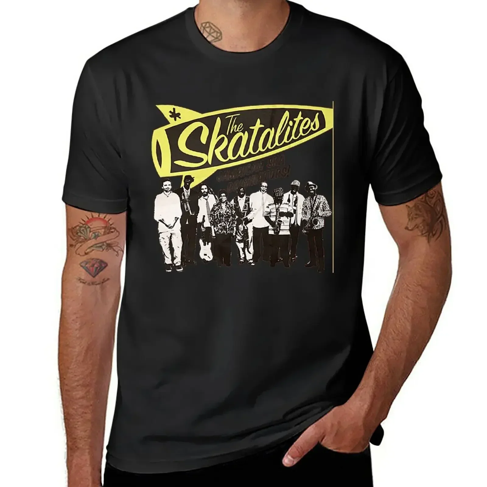 Skatalites T-Shirt tops funnys korean fashion black t-shirts for men tshirts for mens designer clothing harajuku men's t-shirts