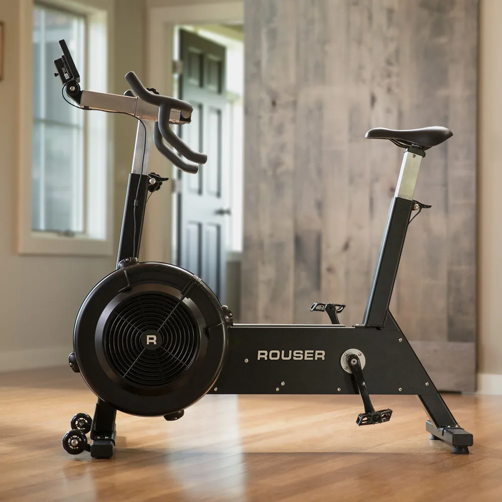 Commercial Gym Equipment Wind Resistance Bicycle Rouser Fitness Air Exercise Fan Bike Cardio Training Aerobic Cycling