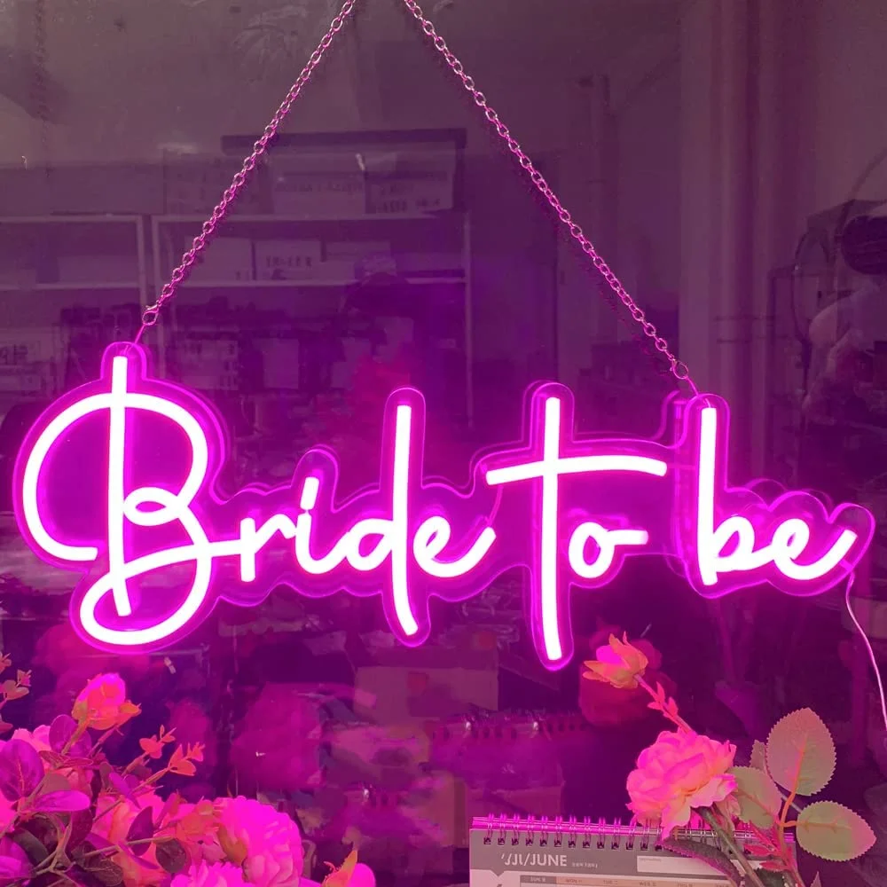 

Невеста, чтобы быть светодиодными неоновыми световыми знаками, украшение для комнаты, дня рождения, вечеринки, свадьбы, украшение для бара, паба, игры, настенный декор, индивидуальный знак