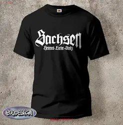 Saxony East Germany shirt Ossi T-shirt home love pride saying S-5XL