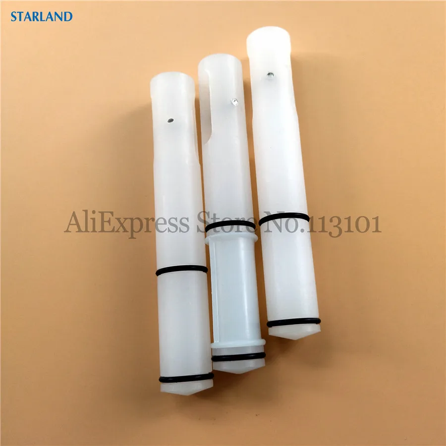 3pcs Valve Rods Of Front Block Panel Soft Serve Ice Cream Machines New Replacement Parts