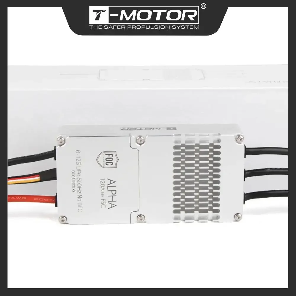 T-MOTOR ALPHA 120A 80A 12S HV FOC ESC Electronic Speed Controller for Brushless Motor Multi-Rotor Drone UAV VTOL