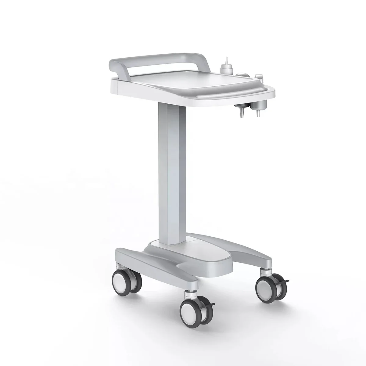 High quality portable hospital ultrasound trolley aluminium alloy Ultrasonic cart trolley for ultrasound machine