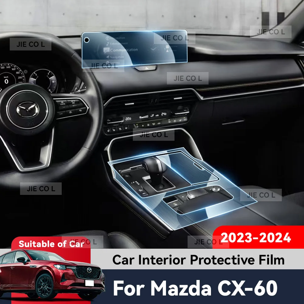 

Auto Central Control Screen TPU Navigation Anti Scratch interior Protection Film GPS Navigation For MAZDA CX-60 CX60 2023 2024