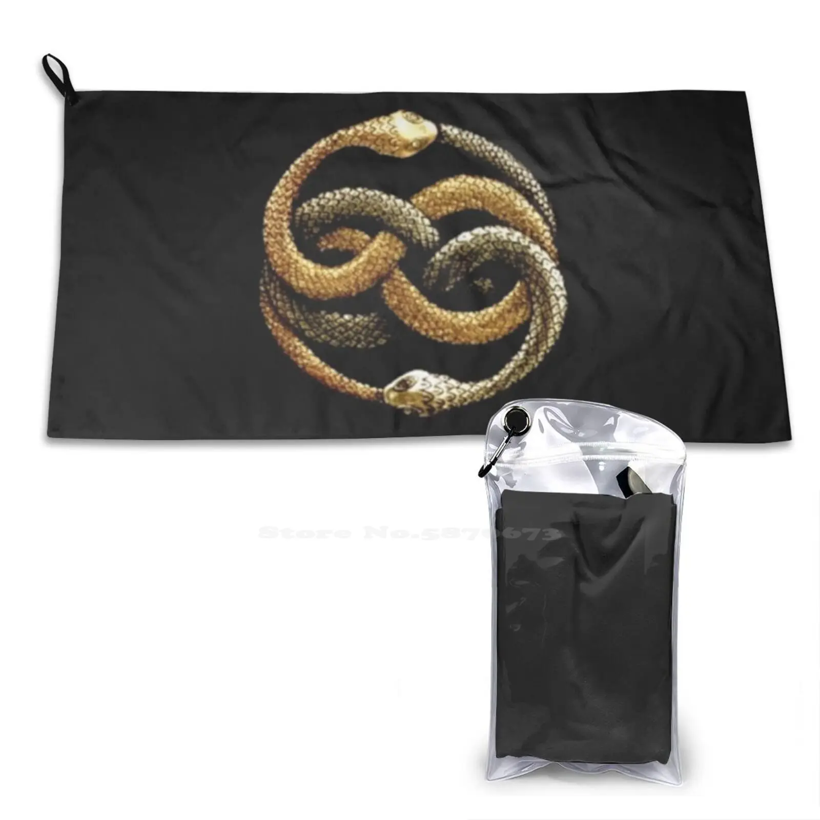 Auryn Gym Outdoor Sports Fitness Towel Bath Washcloth Auryn Neverending Story Histoire Sans Fin Mellenora