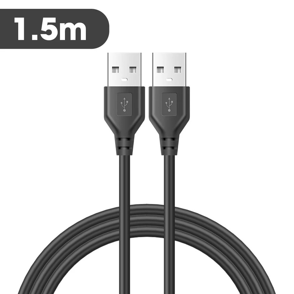 USB A Stecker auf Stecker USB 3.0 2.0 Verlängerungskabel USB 3.0 auf USB 3.0 Verlängerungskabel Schnelle Datenübertragung für Festplattenkühler