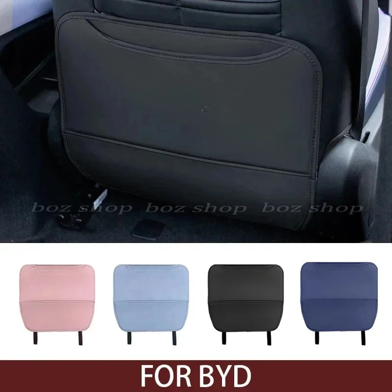 Car Seat Anti-Kick Pad For BYD Dolphin Seagull Tang Song DMi EV Car Seat Protector Hot Sale Waterproof Auto Interior Accessories