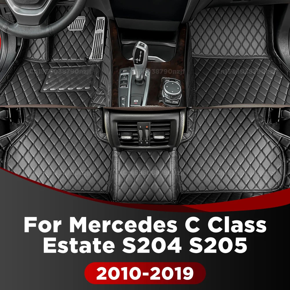 

Для Mercedes Benz C class Estate S204 S205 2010-2019 автомобильный напольный коврик на заказ автомобильный ковер чехол аксессуары для интерьера защитные