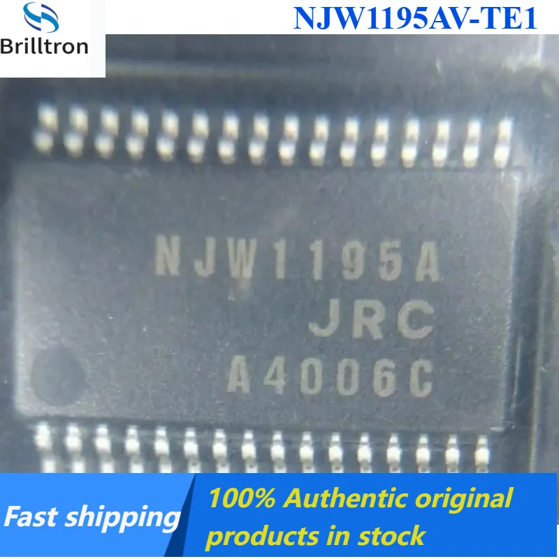 1-5PCS NJW1195AV-TE1 NJW1195AV NJW1195 JRC1195 NJW1195A  SSOP-32 Brand New, Original, in Stock, Hot Selling.