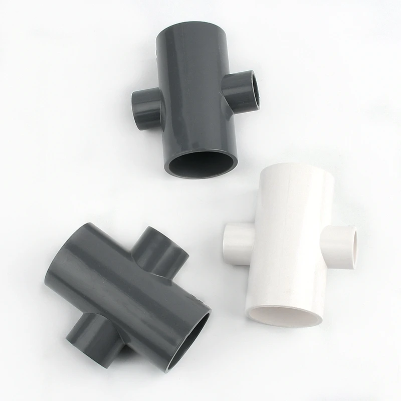 

1PCS PVC Pipe Connector UPVC Pipe Reducing Cross Connector Garden Irrigation System Accessories Plastic Multi Function Joints