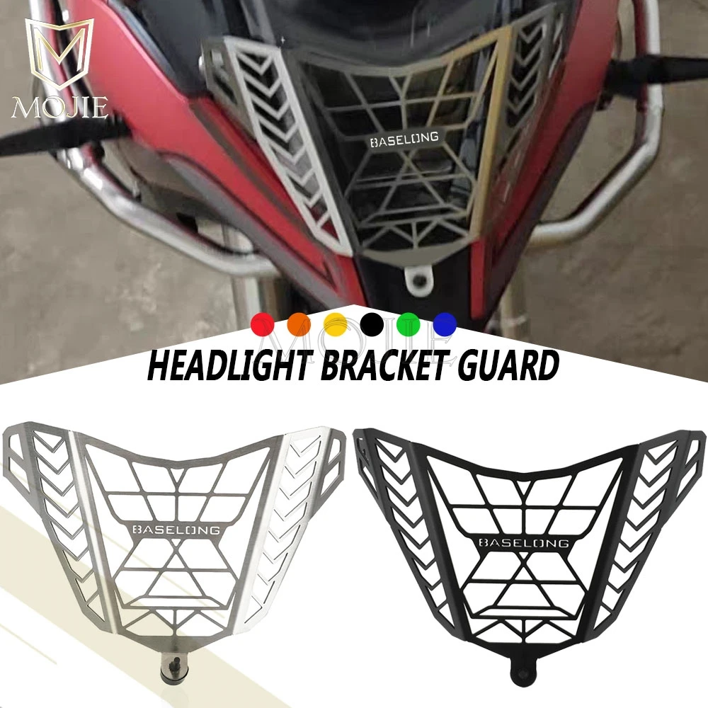 2021 2022 2023 2024 2025 For Voge 500 DSX DSX500 500DSX Motorcycle Accessories Headlight Grille Guard Cover Bracket Protector