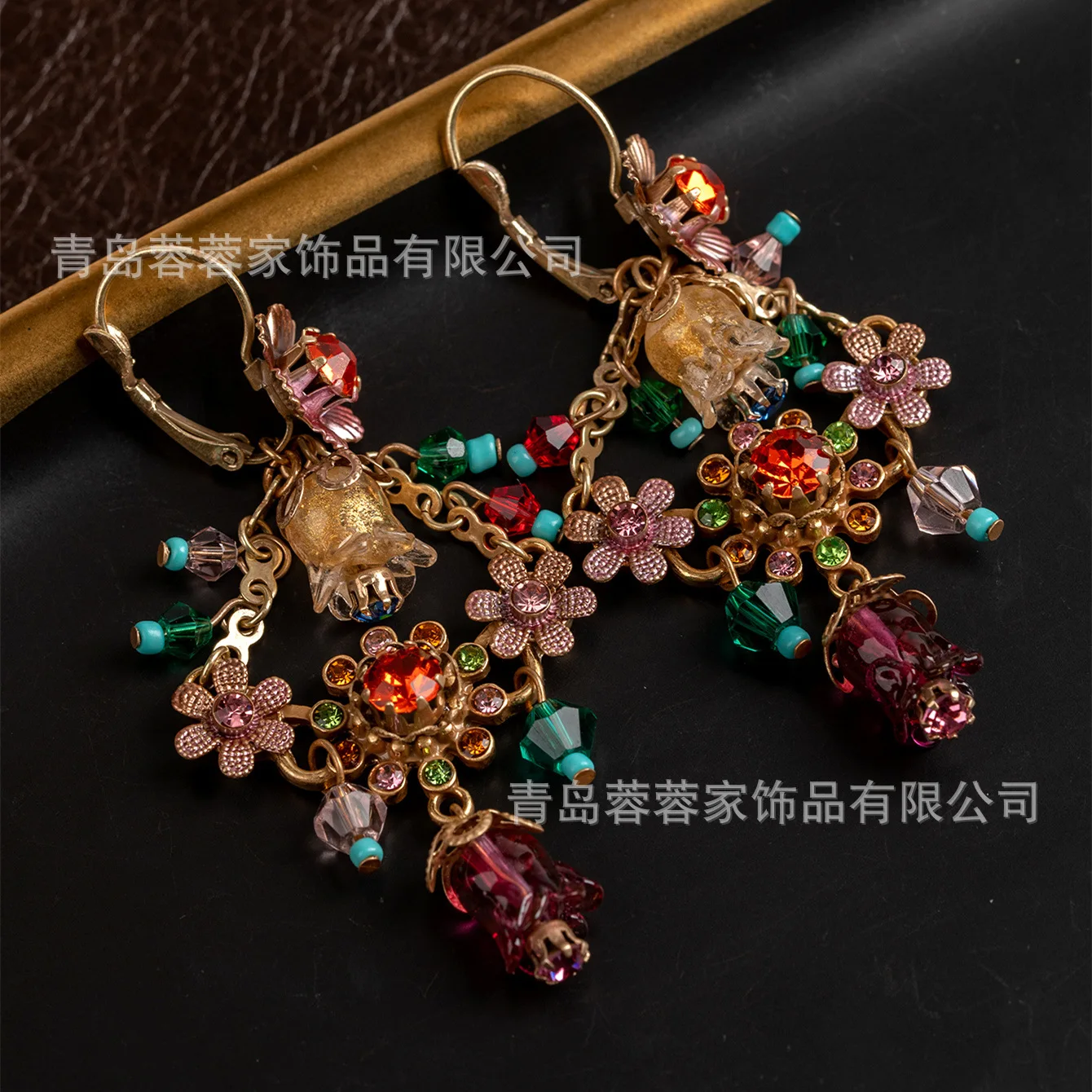 Medieval Fringed Earrings for Women's High-end Sense of Spring, Unique and Beautiful Stud Earrings